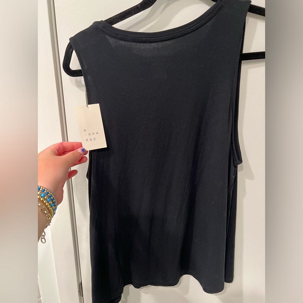 Solid Black Tank